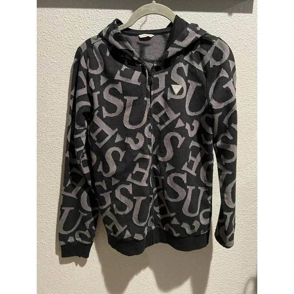NWT‎ GUESS boys hoodie size 16 100% Cotton